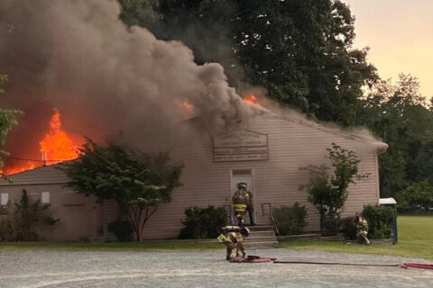 Fire damages community center in North Stafford