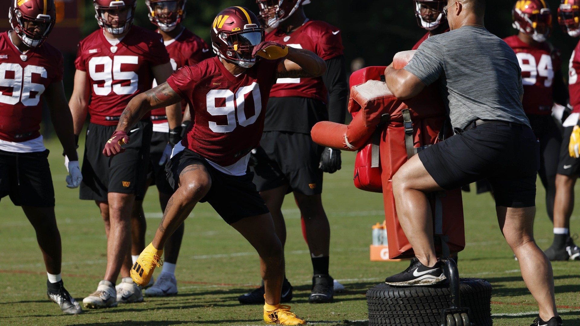 Washington Commanders 2022 training camp Day 1 - WTOP News