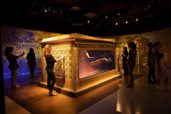 National Geographics Immersive ‘beyond King Tut Exhibit Reveals