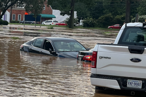 ‘Really horrifying’: People rescued from their vehicles after flash flooding in Prince George’s Co.