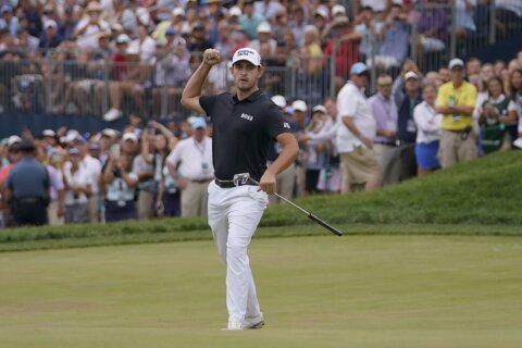 Patrick Cantlay wins another thriller at BMW Championship