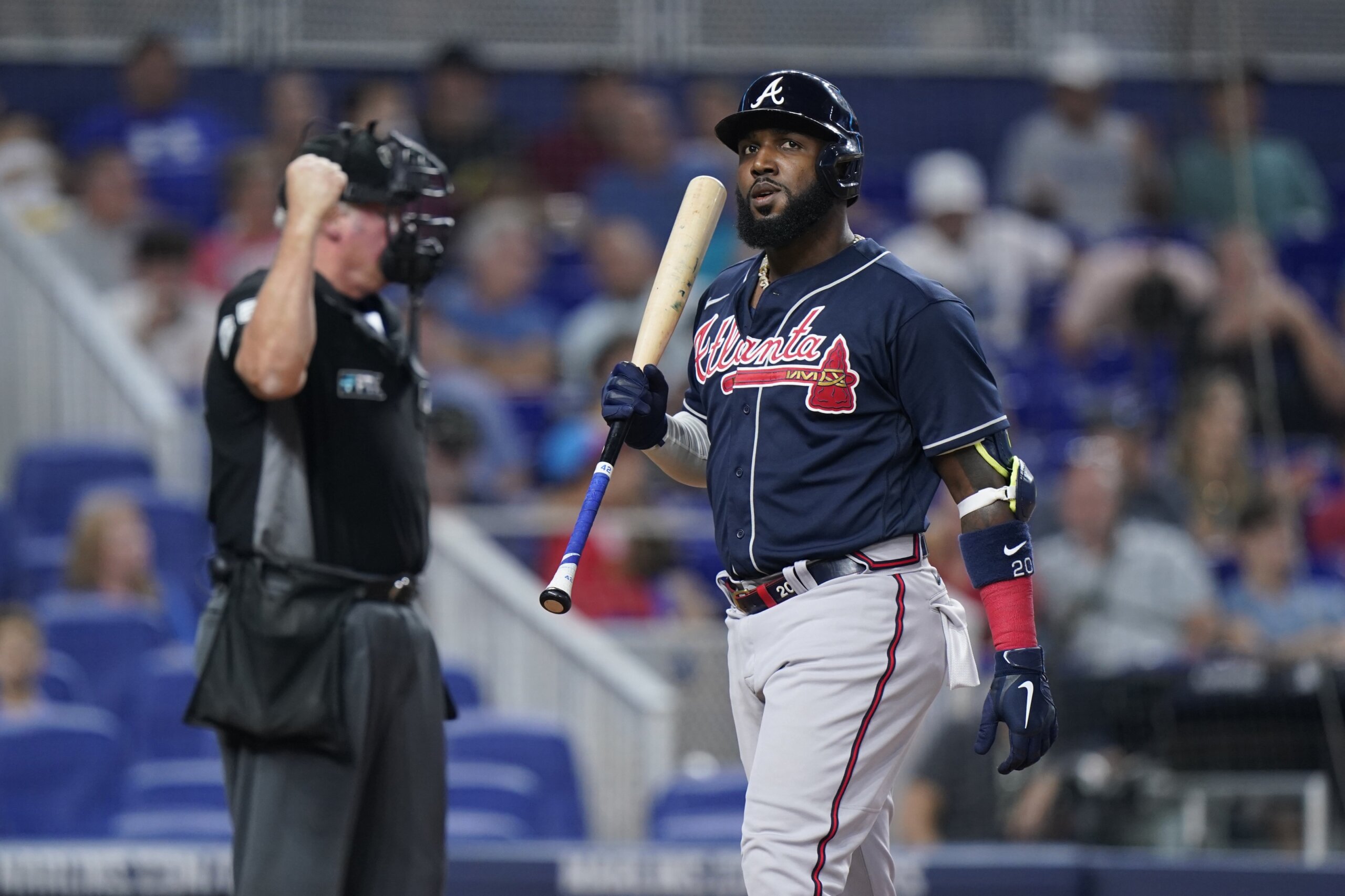 Braves OF Ozuna facing more legal woes following DUI arrest - WTOP News