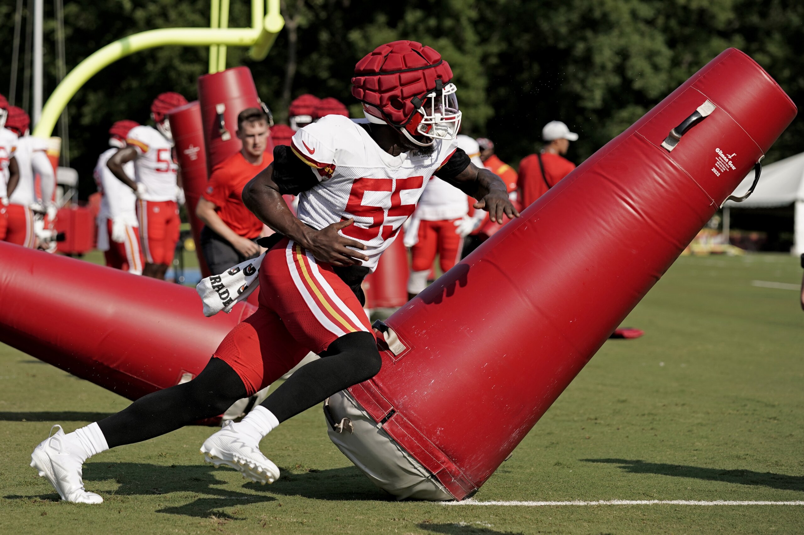 Chiefs' Frank Clark says George Karlaftis' hard work is paying off