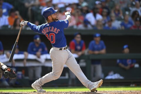 Contreras hits 2 homers, Cubs outlast contending O’s 3-2