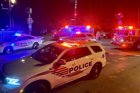 DC police officer struck by vehicle in Northwest