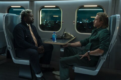 Review: ‘Bullet Train’ goes off the rails, but Pitt doesn’t