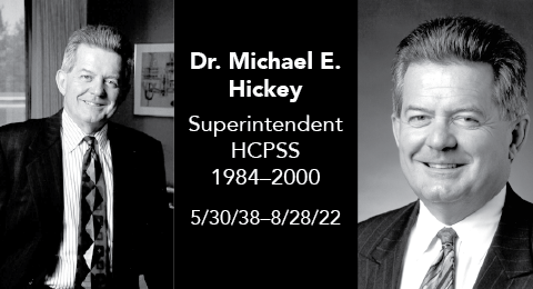 Michael Hickey, former Howard Co. schools superintendent, dies at 84