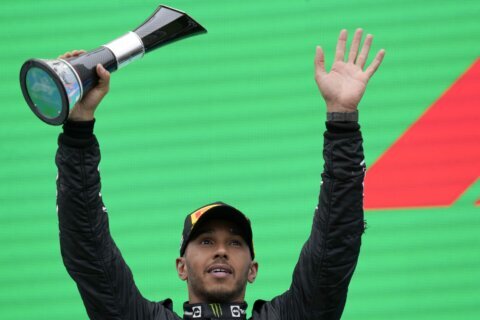 Formula One’s Lewis Hamilton joins Broncos ownership group