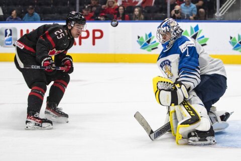 Canada tops Finland 6-3, heads to quarters at world junior