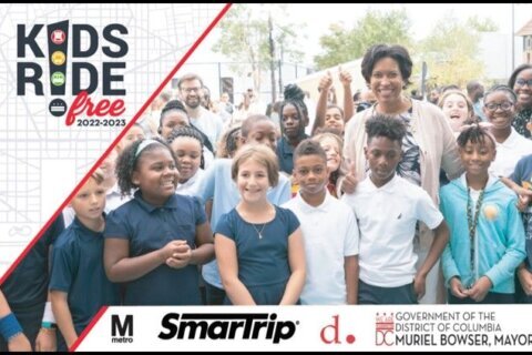 DC Kids Ride Free cards going out over the next few weeks