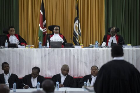 Kenyan court starts hearing challenges to presidential vote