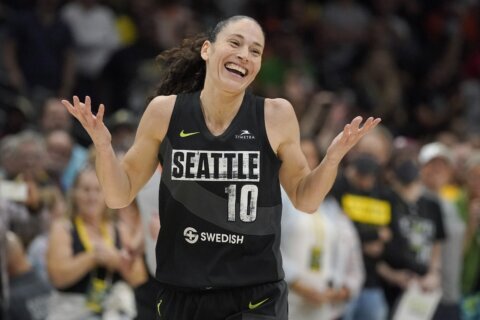 Storm sweeps Mystics in WNBA playoffs, advances to face Aces