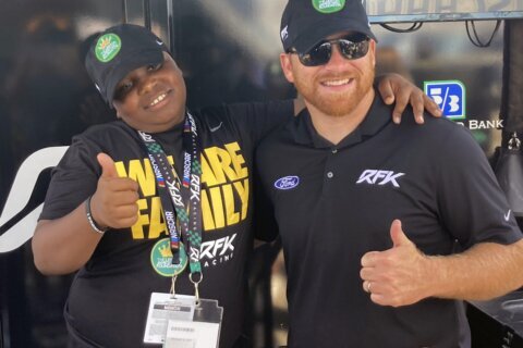 LeBron James school student treated to VIP access by NASCAR
