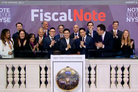 DC’s FiscalNote rings NYSE opening Bell after Monday’s IPO