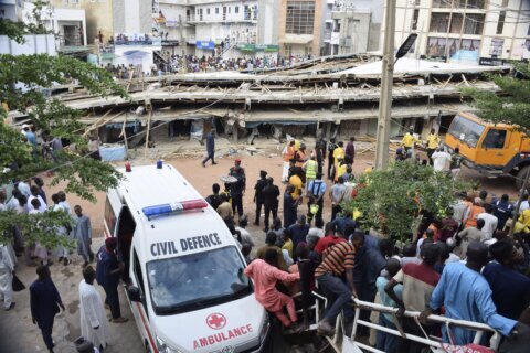 Rescue operations end in Nigeria building collapse; 1 dead