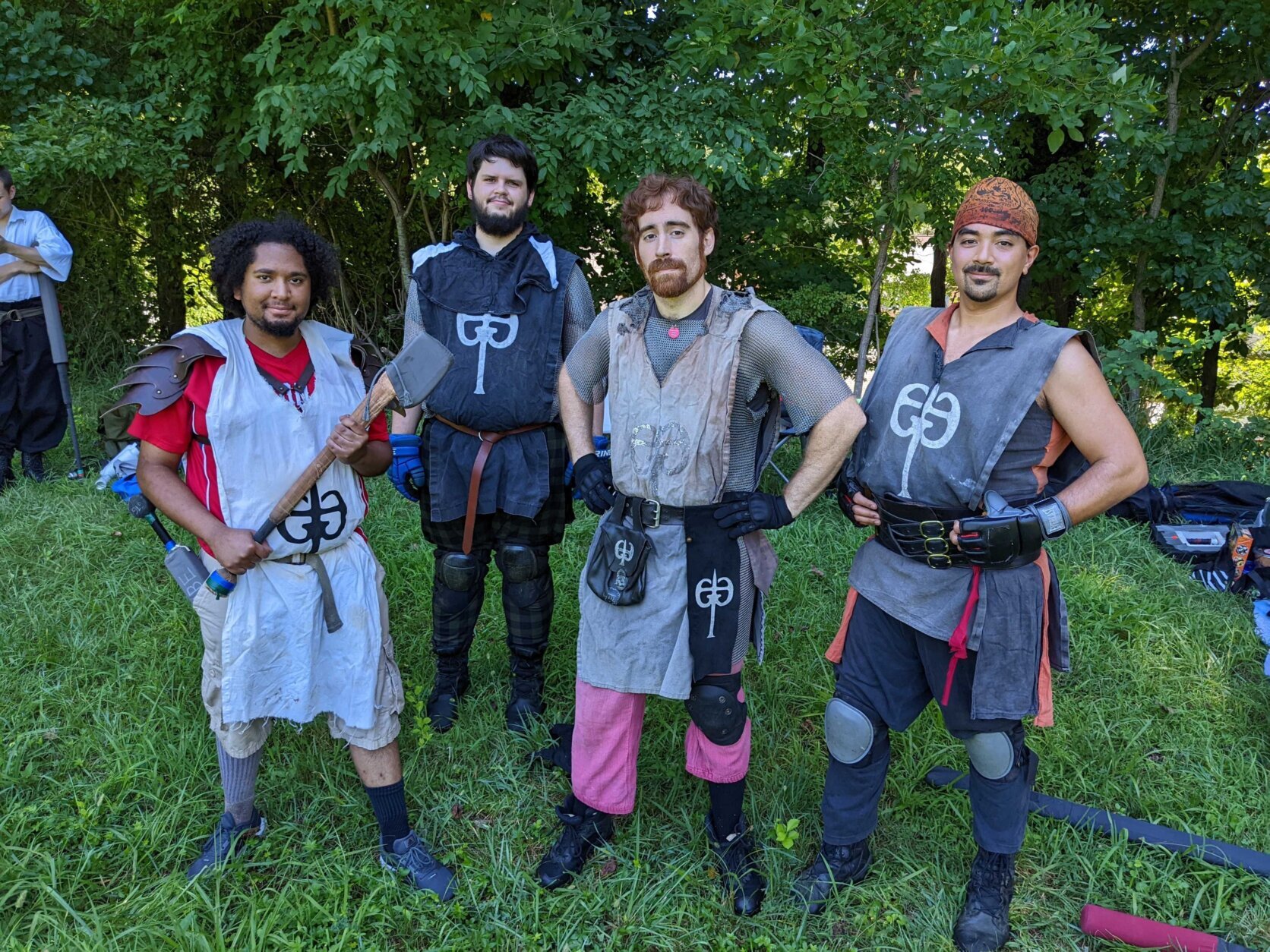  Nerds Swinging Sticks In A Field This Live action Role Play Has DC 