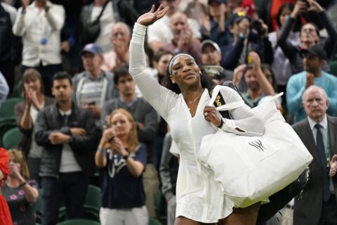 AP PHOTOS: Serena Williams, the athlete and cultural icon