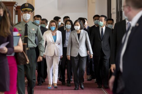 Pelosi tells Taiwan US commitment to democracy is ‘ironclad’