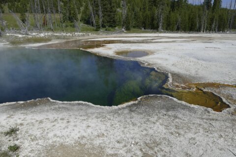 Foot found in Yellowstone hot spring linked to July death