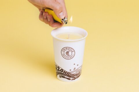 Chipotle debuts a 'water cup' candle: It smells like lemonade