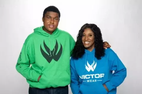 Fairfax County mother-son duo launches inspirational activewear brand; portion of proceeds go to Virginia Special Olympics