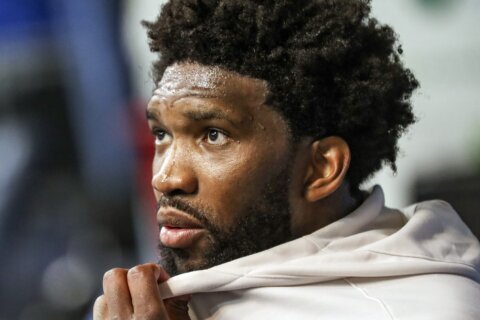 Embiid out for game vs. Wizards with ‘non-COVID’ illness