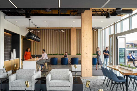Mass timber addition to Capital Riverfront building complete