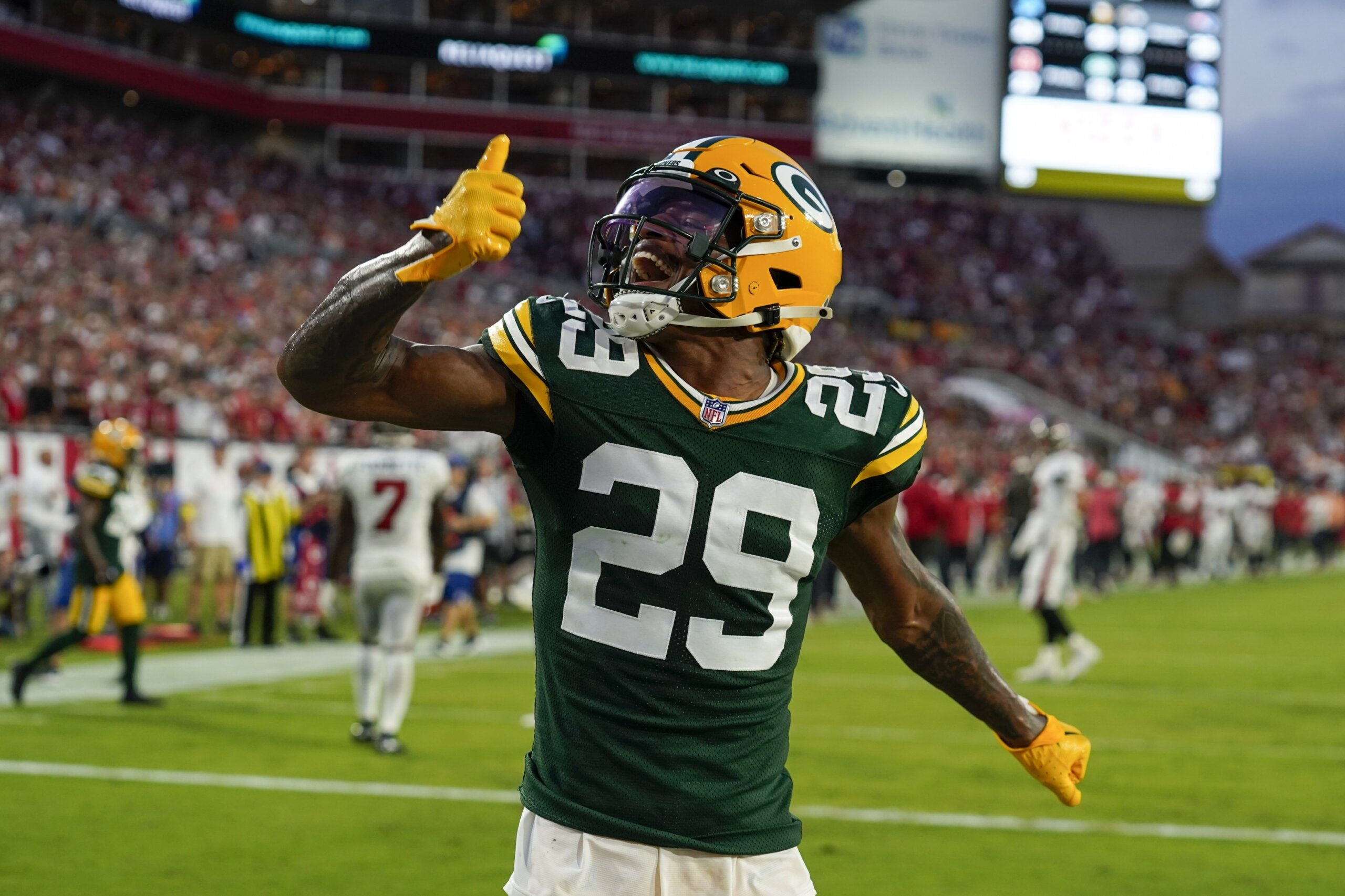 All-Pro LB De'Vondre Campbell decides to stay with Packers, Sports Daily  Updates