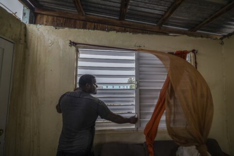 AP PHOTOS: Hurricane Fiona marches through the Caribbean