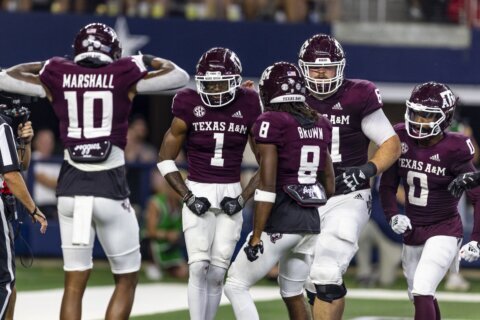 No. 17 Texas A&M has responded since home upset vs App State