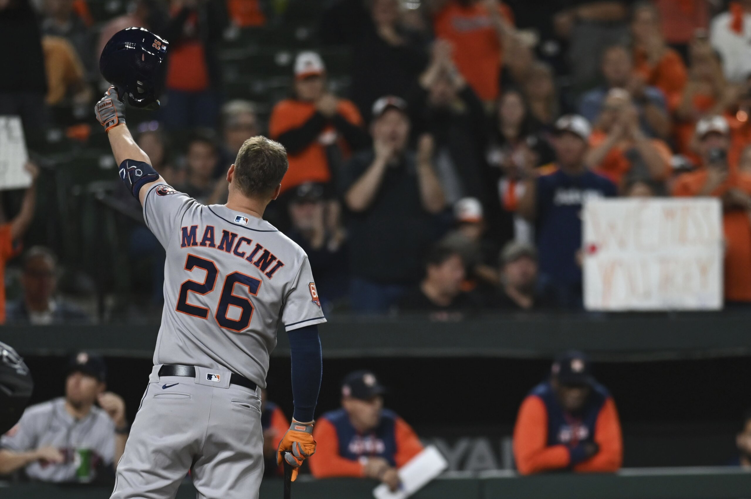 Learn more about Trey Mancini, who the Astros traded for Monday