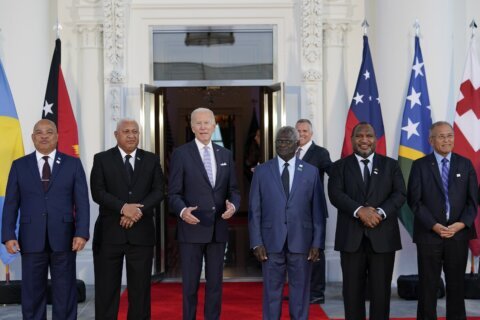 Biden uses $130M in frozen Egypt aid to help Pacific Islands