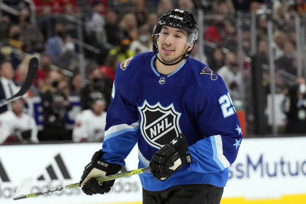 Sabres land No. 4 draft pick in trading Byram to Blackhawks. Capitals acquire Kyrou from Blues