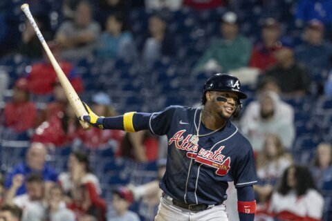 Acuña delivers late, Braves outlast Phillies 8-7 in 11