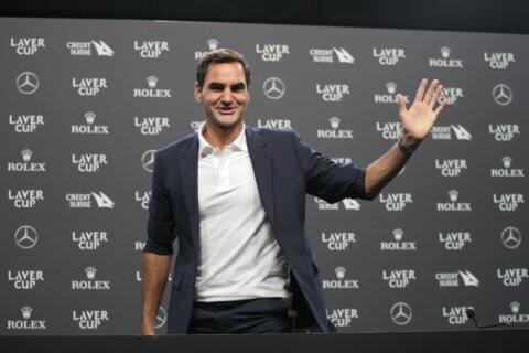 Federer’s farewell to be in doubles; comeback? ‘No, no, no’