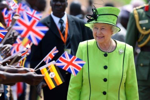 Ugandans celebrate the queen’s life in church service
