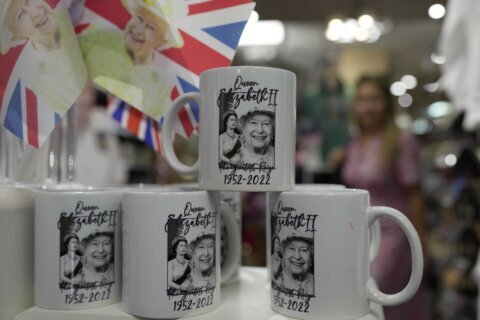 A piece of the queen: New souvenirs mark monarch’s death