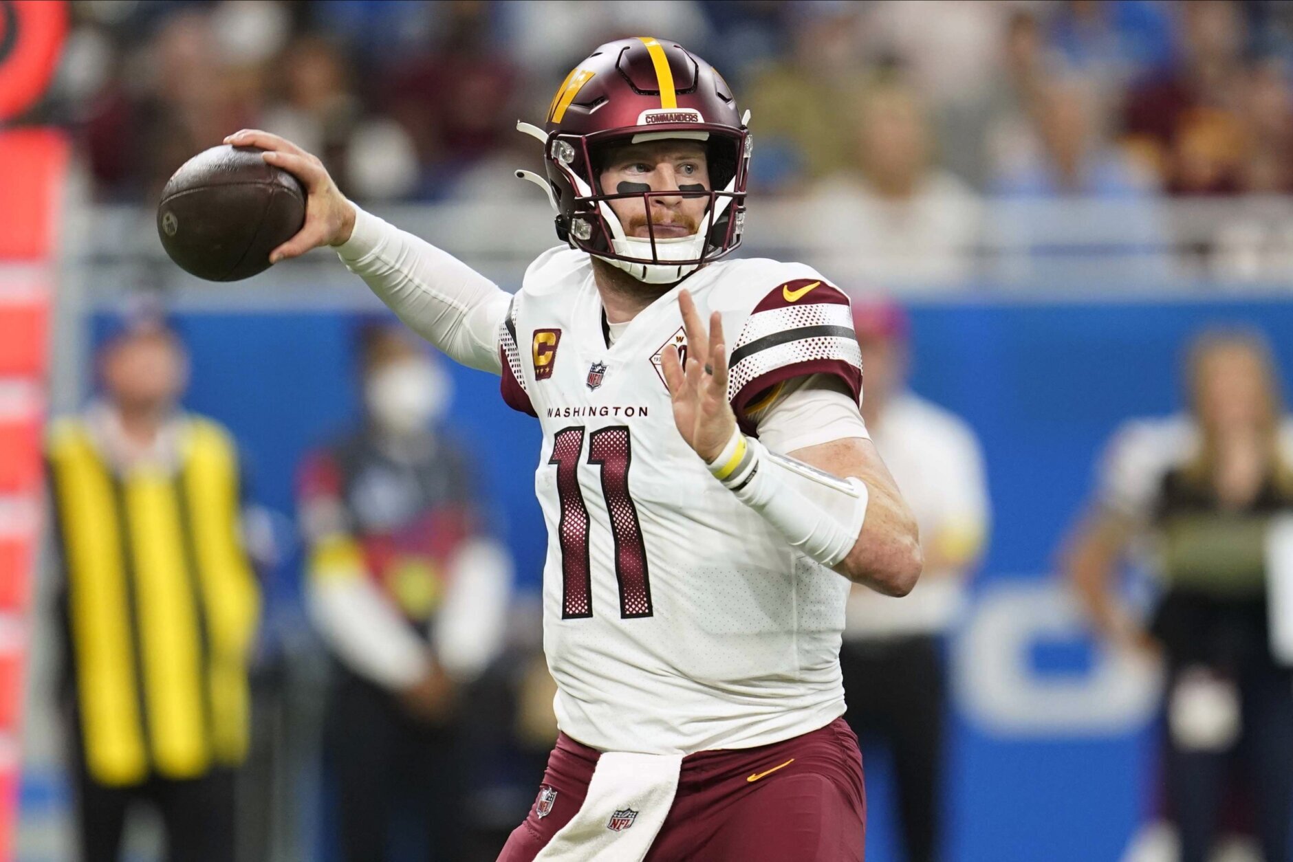 Washington visits Detroit in matchup of top picks from 2016 NFL draft: Lions'  Jared Goff and Commanders' Carson Wentz – The Virginian-Pilot