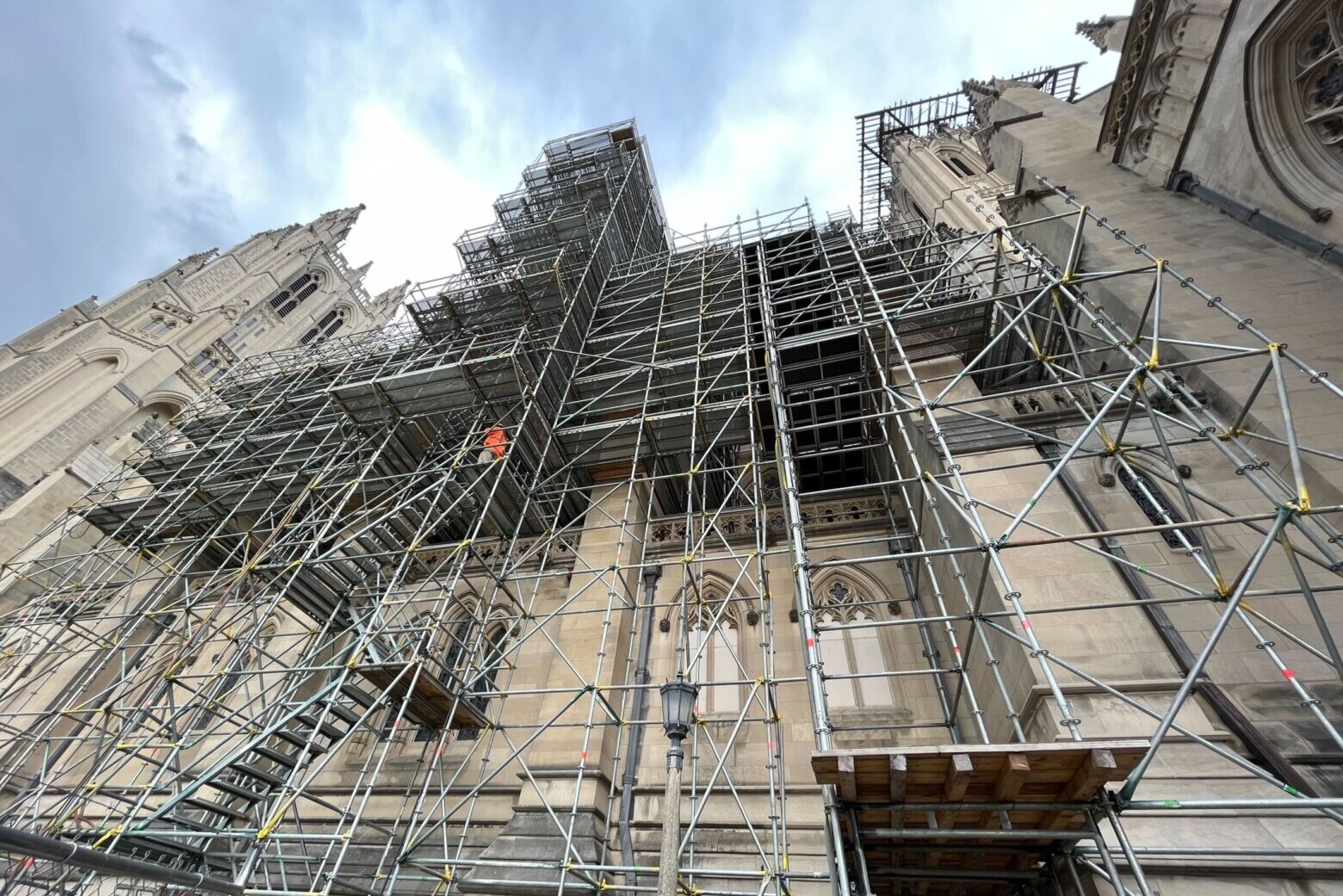 National Cathedral still “cut off” in earthquake damage