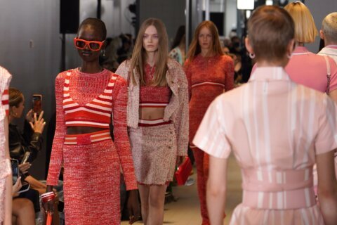 Matty Bovan energizes Milan fashion, Armani offers elegance