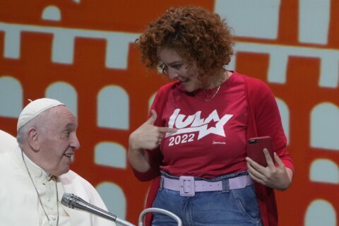 Pope appeals to the young to save the planet, find peace