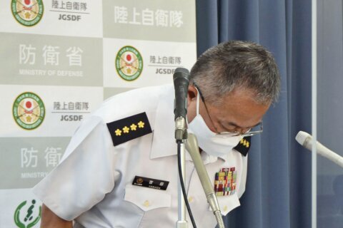 Japan’s army issues rare apology over sexual harassment case