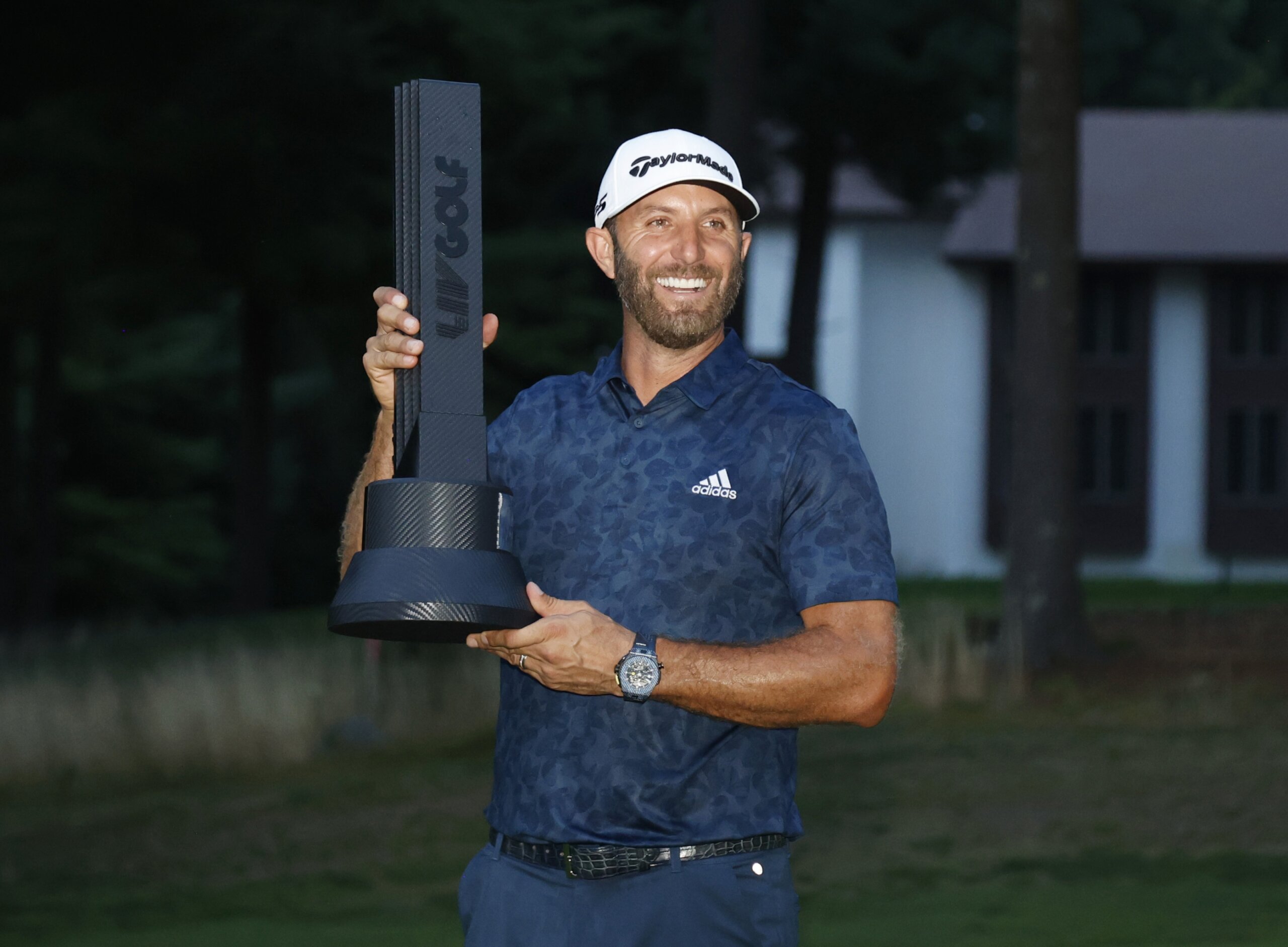 Dustin Johnson wins Boston LIV Golf event with playoff eagle WTOP News