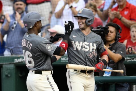 Thomas hits 1 of 4 homers in Nationals’ 5-3 win over Marlins