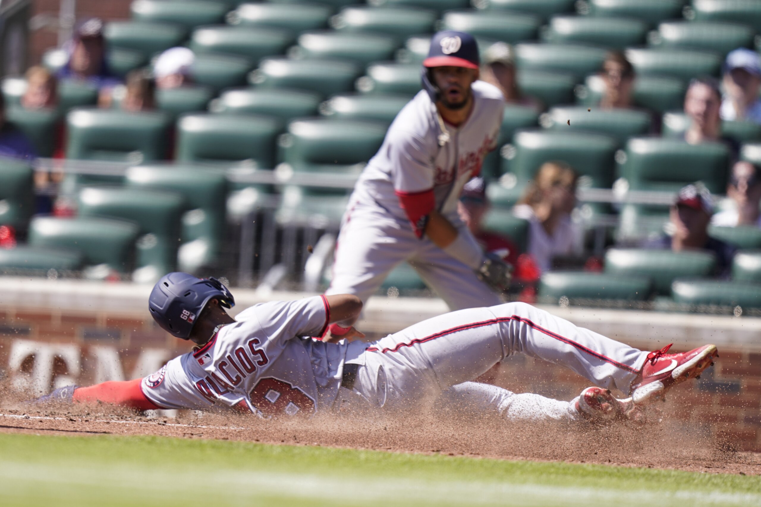 Photos: Vaughn Grissom hits home run as Braves beat Red Sox