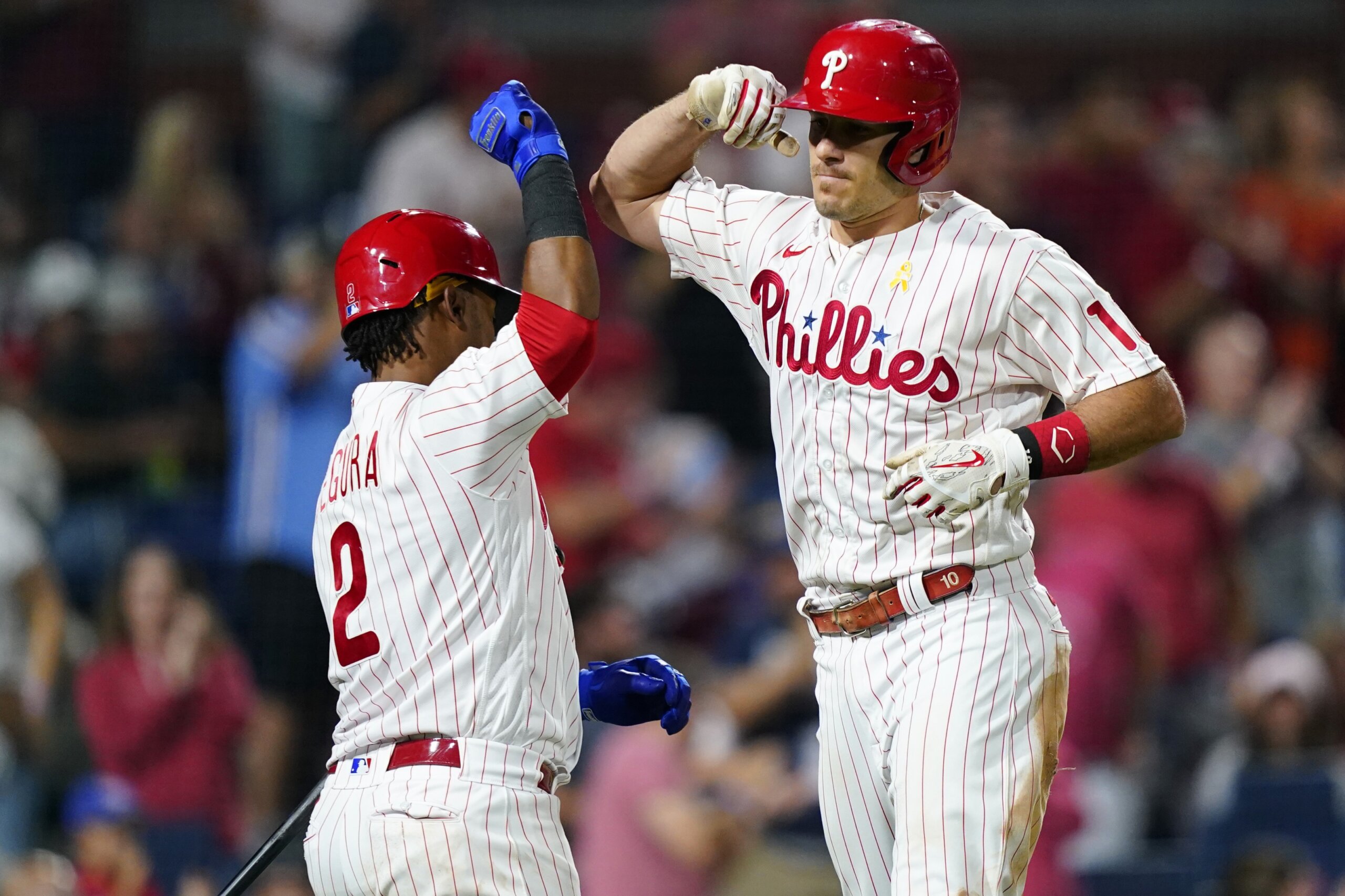 Phillies Notebook: Rhys Hoskins turning up the power for a possible return