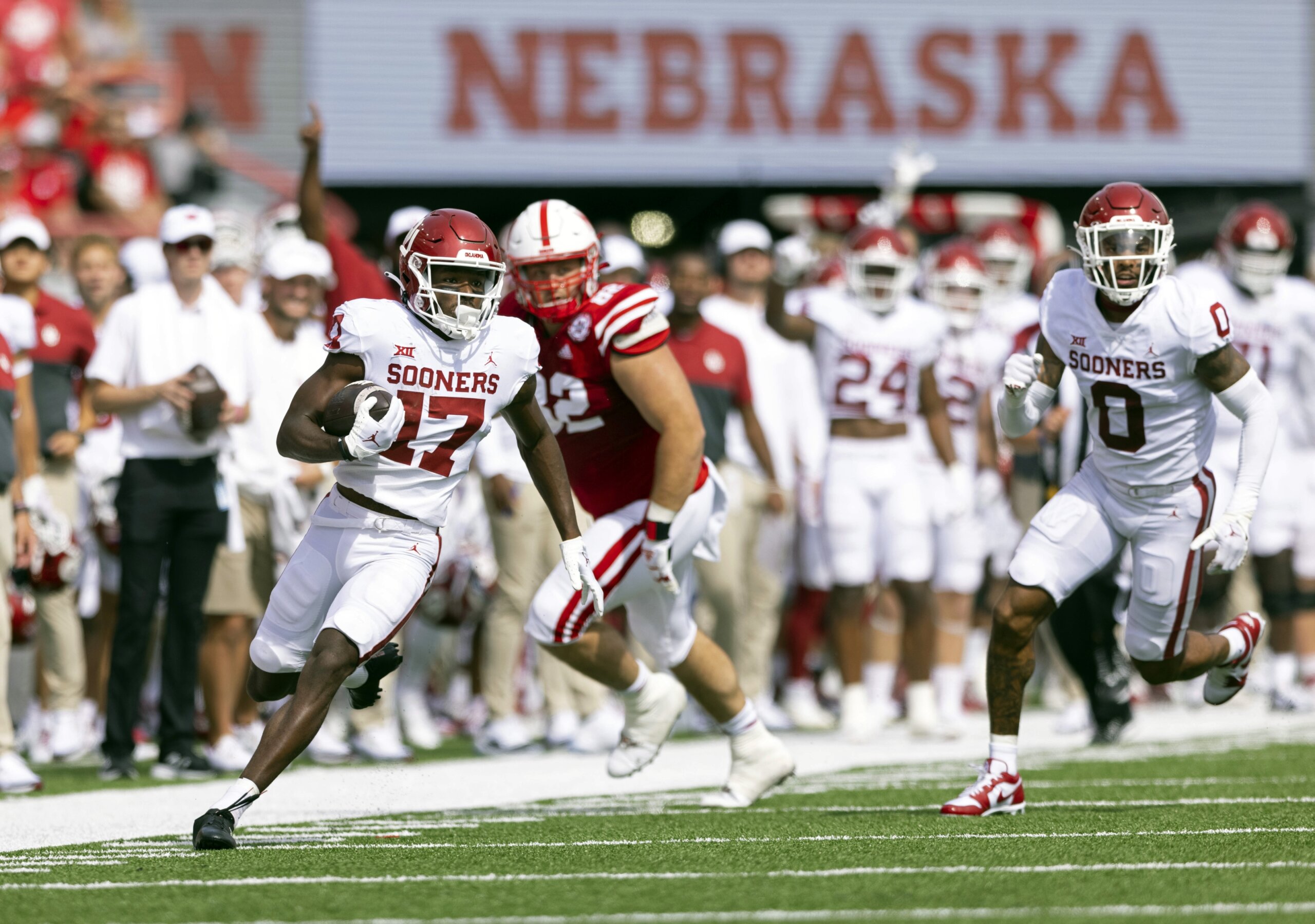 No. 6 OU routs Huskers 4914 in 1st game after Frost firing WTOP News