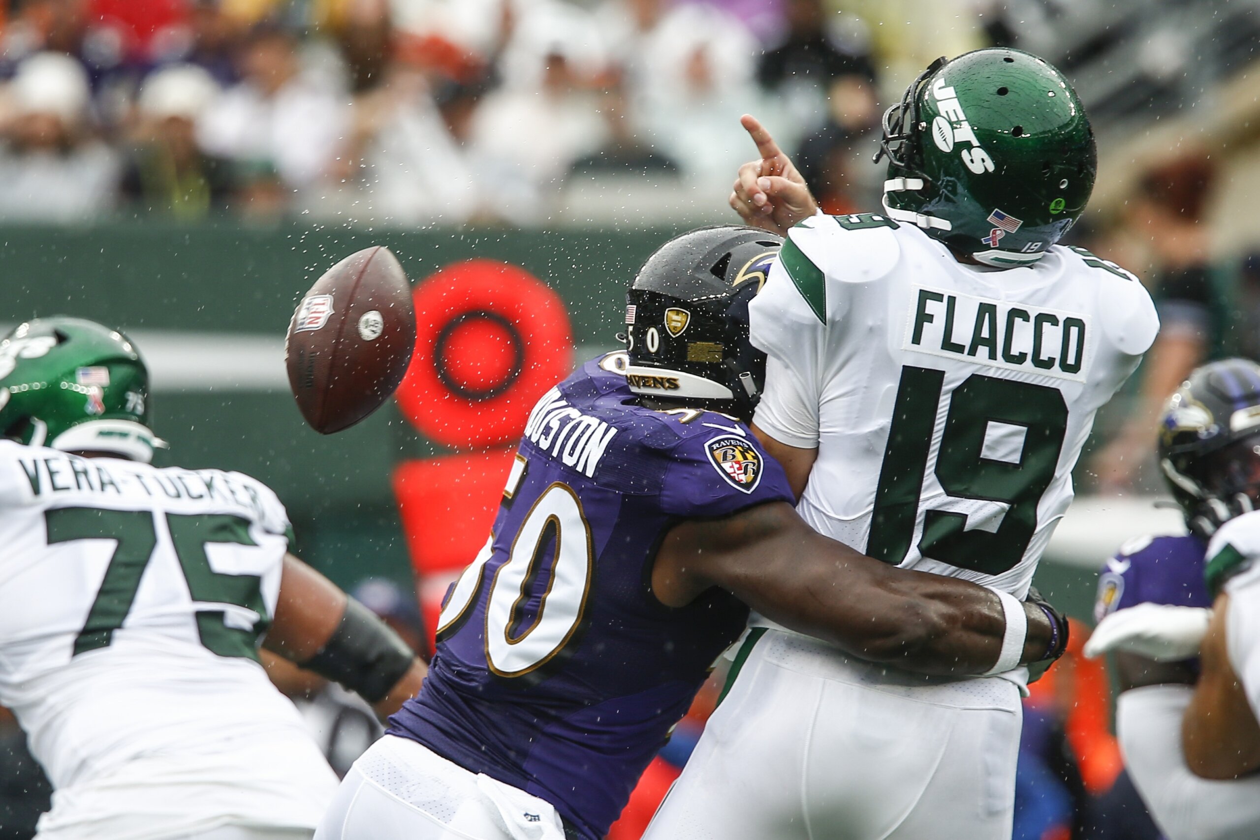 Mistake-ridden Jets dominated by Ravens in season opener