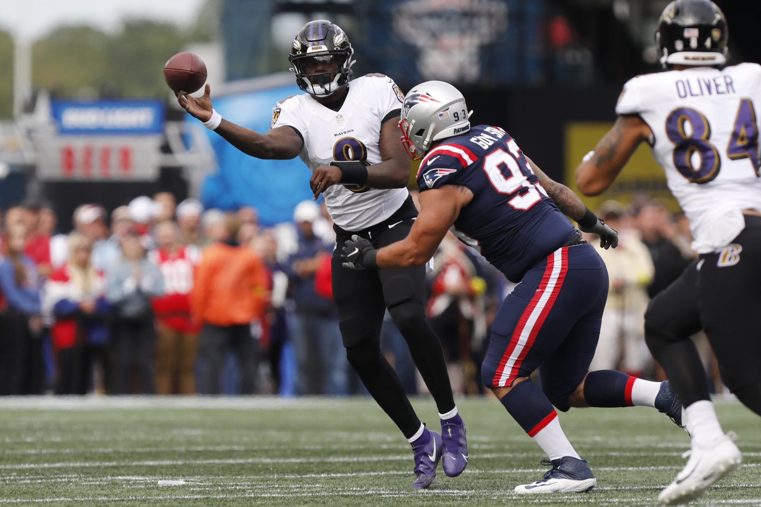 Playing for late grandmother, Ravens TE Mark Andrews has career game