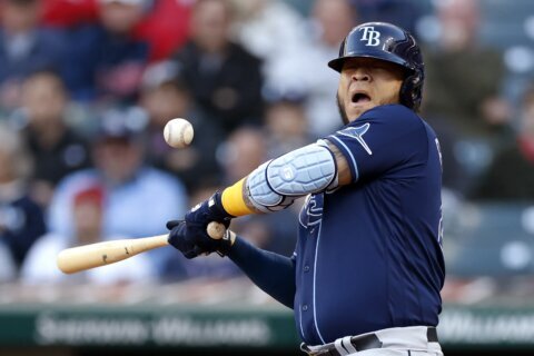 Guardians rally, beat Rays 2-1 to deny Tampa playoff clinch